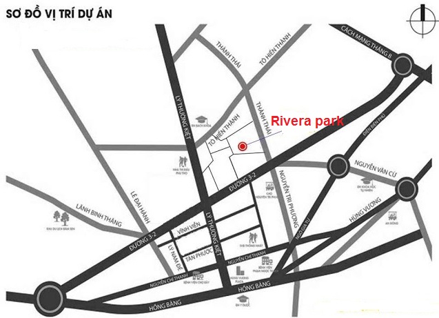 Chung cư Rivera Park Sài Gòn nằm ở đâu
